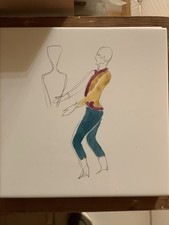 CERAMICA BARDELLI GIO PONTI COSTUMI  PIASTRELLA 20 X 20