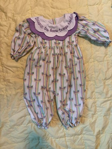 Tuta unica ricamata smock