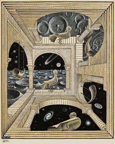 Stampa arte maurits cornelis - d'arte,