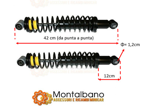 5p003a coppia ammortizzatore - 5p003a,