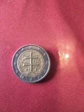 Moneta RARA SLOVACCHIA SLOVENSKO -anno2009 2 euro anno 2009 - rare coin