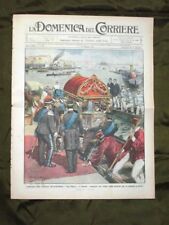 La Domenica del Corriere 7 Maggio 1911 Bandiera Venezia Sciopero a Parma Torino