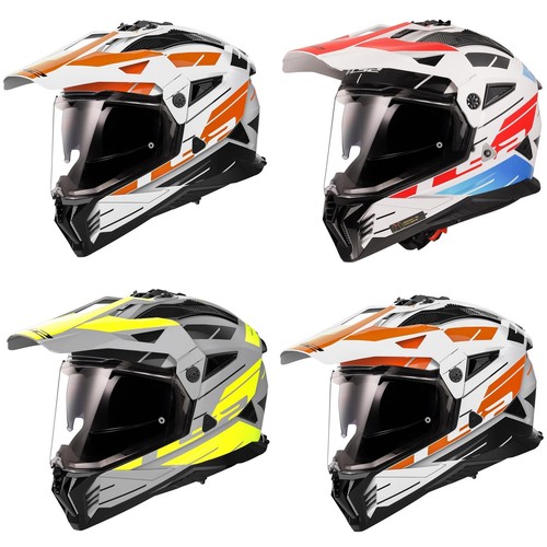 Casco moto ls2 mx702 pioneer - moto,