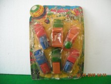 BLISTER PAESE DEI BALOCCHI 6 CAMION ASSORTITI ART 047 PRB ANNI '80