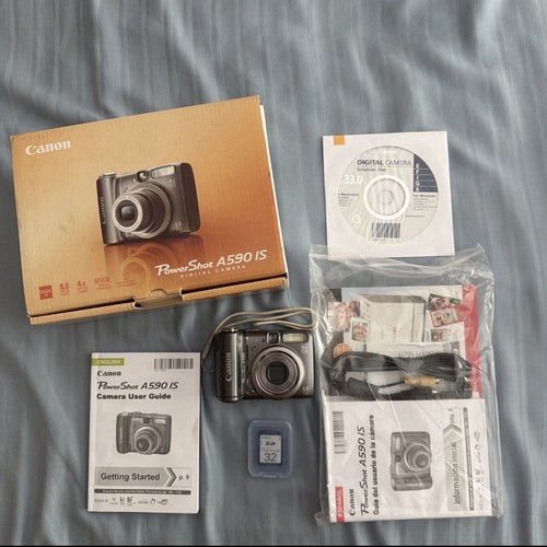 Canon powershot a590 0mp - a590, is