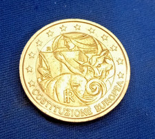 Moneta Commemorativa 2 Euro Italia 2005 Costituzione Europea