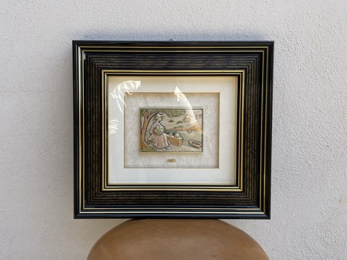 Quadro argento opera in - -,