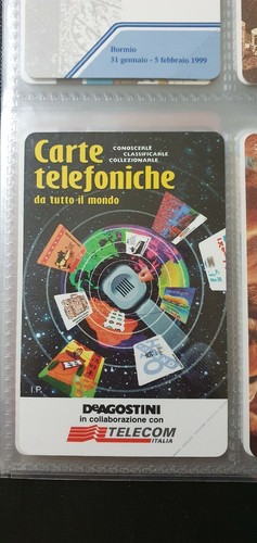 Scheda telefonica agostini - de,