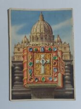 Cartolina A Libro Porta Santa 1950 Roma Papa Vaticano