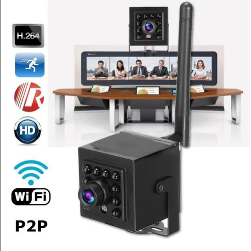 Mini camera wifi con - wifi, staffa