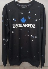 Felpa Girocollo Dsquared2 Nera