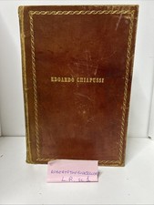 I QUATTRO POETI ITALIANI. VOLUME UNICO  RONDINELLA. 1858