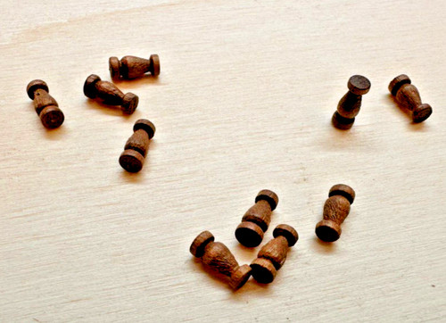 Lotto colonnine legno - colonnine, in