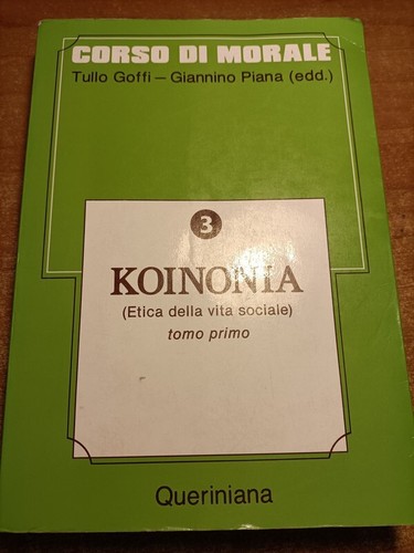 Corso morale koinonia - di,
