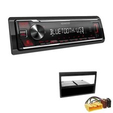 Kenwood 1-DIN autoradio Bluetooth USB AUX per Mazda MX-5 II Facelift 2000-2005