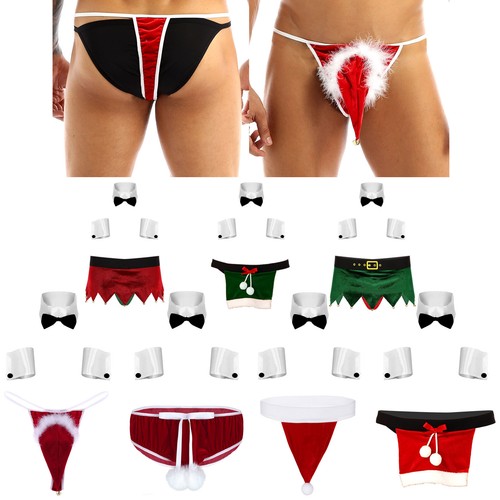 Set lingerie uomo - babbo, natale