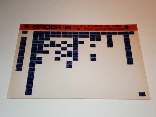 Microfiche catalogo ricambi - microfiche,
