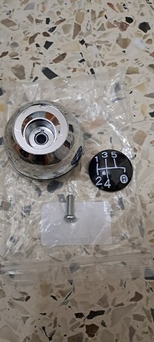 Pomello sportivo metallo - in,