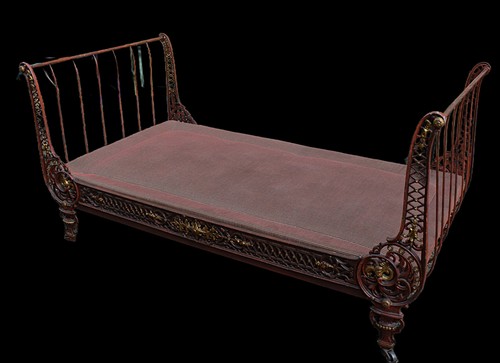 Letto singolo antico ghisa - letto,
