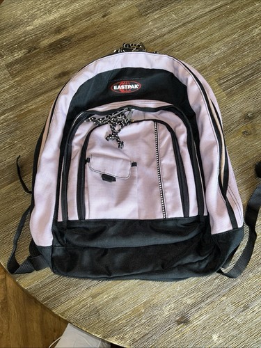 Zaino eastpak viola nero - viola,