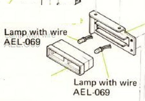 Nuova due lampadine cablate - , di