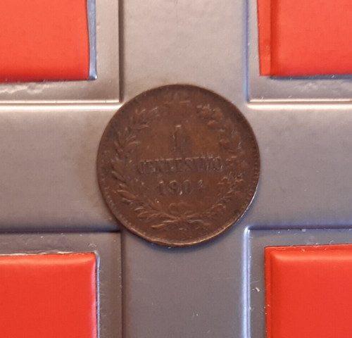 Centesimo 1904 r - (£),