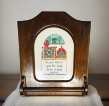 Vintage Cross Stitched Bible