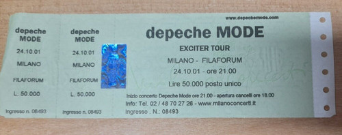 Depeche mode exciter tour - -,