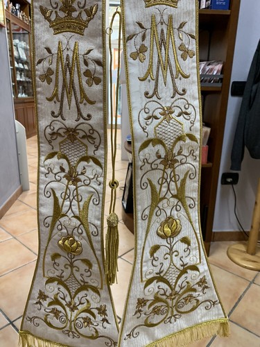 Stola mariana romana - romana, bianca