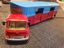 Corgi Major Toys Artuculated Chipperfield's Circus Horse Box Camion 1:43 Bedford