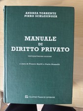 Manuale di Diritto Privato -