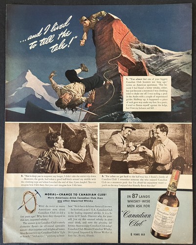 1940 canadian club blended - 1940,