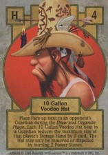 10 Gallon Voodoo Hat - Drifter's Nexus - Guardians CCG
