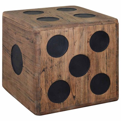 Scatola legno forma dado - in, di