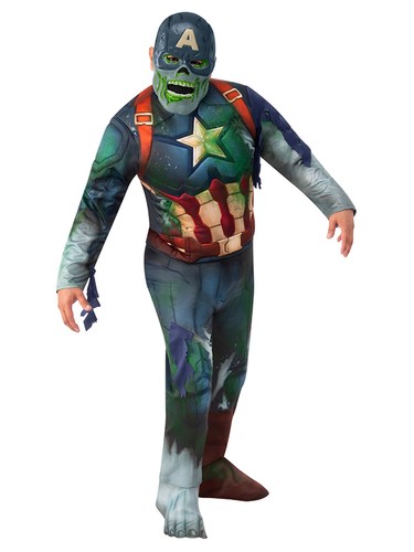 Costume zombie capitan america - costume,