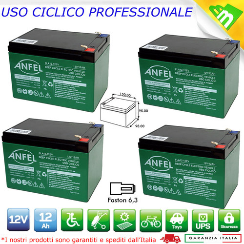 Batteria ciclica piombo - batteria,