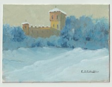 QUADRO DIPINTO AD OLIO FIRMATO