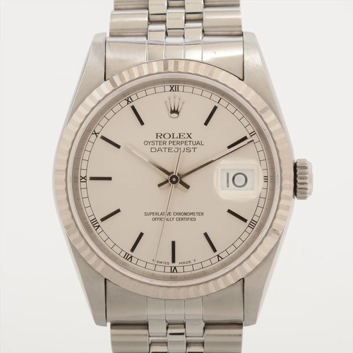 Rolex datejust 16234 wg - rolex, ss×wg