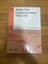 Alpha Test Comunicazione TOLC-SU manuale di preparazione 14' Edizione 2023