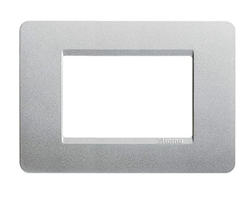 Placca bticino matix silver - placca,