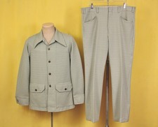 Mens VTG 70s Light Green
