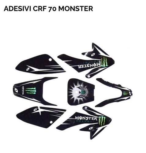 Kit grafiche adesivi monster - kit,