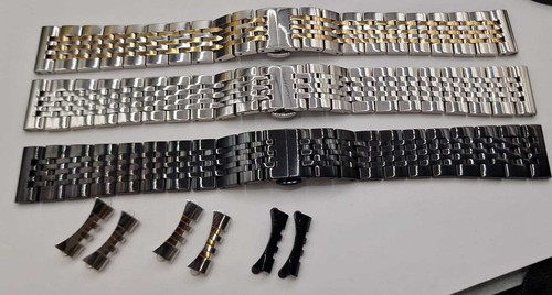Bracciale inox 20 21 - mm, 18-19-20-21