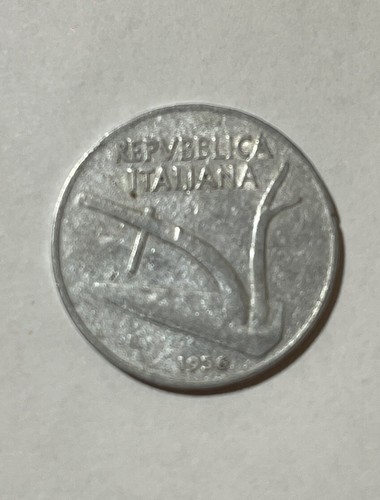 Moneta lire del 1956 - moneta,