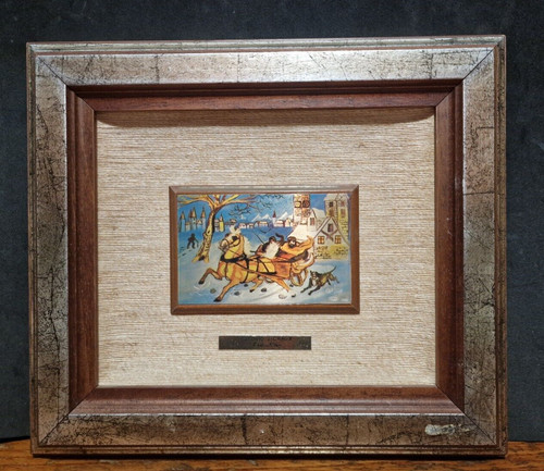 Quadro ligabue opera tirata - quadro,