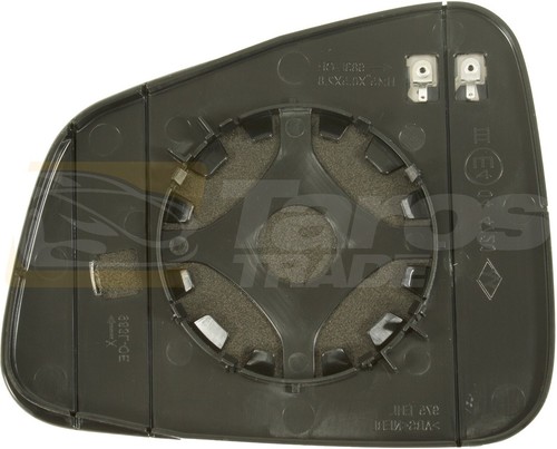 Vetro specchietto per opel - specchietto, dx