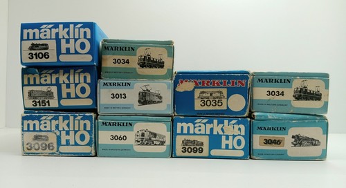 Marklin 10 scatole vuote - marklin,