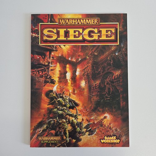 Libro softback warhammer - softback, siege