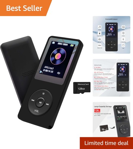 Mini lettore mp3 128gb - mp3,