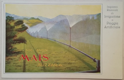 Cartolina società mais - societÀ,